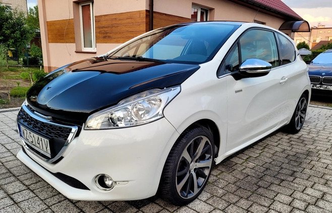 Peugeot 208 cena 23900 przebieg: 117000, rok produkcji 2013 z Staszów małe 154